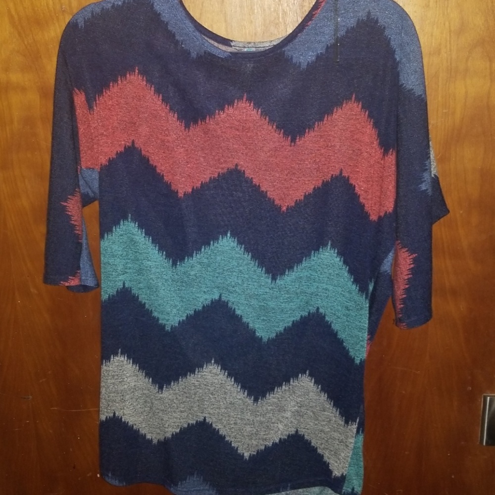 Chevron tunic